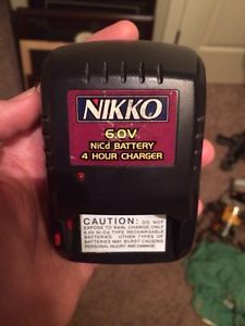 Nikko 6V RC Car Motorcycle 4 Hour Quick Battery Charger Model 1764B for NiCd