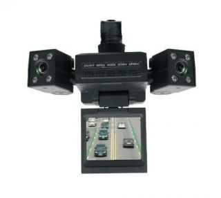 Dual Camera Double LED Light Motion Detection Carcam HD Portable Car DVR Vehicle