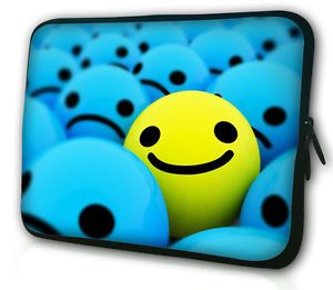 Hot Smiley Face Neoprene Laptop Case Netbook Sleeve Cover Pouch Bag for 15 15 6