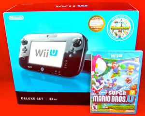 Nintendo Wii U Console Deluxe Set