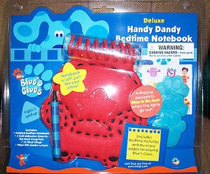 Blues Clues Steves Handy Dandy Blues Big Holiday Notebook on PopScreen.