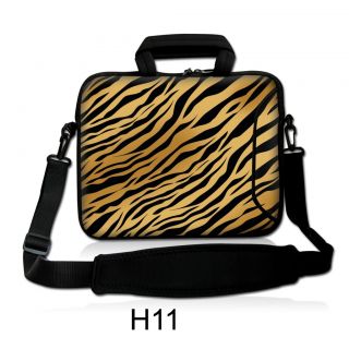 Tiger Stripe Design 15" 15 4" 15 6" Laptop Shoulder Bag Notebook Carrying Case
