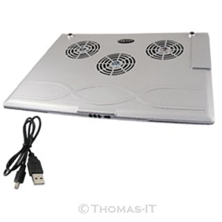 LED Slim Flat Folding Cooler Cooling Fans Pad with USB Ports for Laptop Notebook
