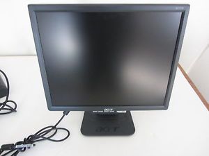 Acer 17" 1716 LCD Monitor with VGA Cable and Power Cord
