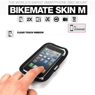 IPHONE5 Bike Mount Holder Universal Screen Size Bike Handlebar Stem Mount Skin M