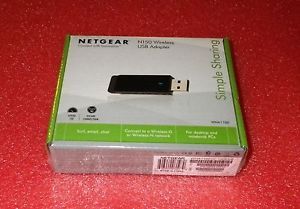 Netgear WNA1100 Wireless N N150 USB Wireless Network Adapter Laptop Desktop BNIB