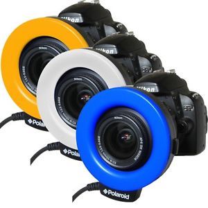 Polaroid Macro LED Ring Flash for Canon T4i 650D T3i 600D T2i 550D 18 55mm Lens