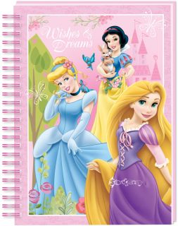 Official Disney Princess Rapunzel A5 Spiral Bound Notebook Tangled School