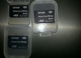 Lexar 4 GB Memory Stick Pro Duo Card Retail LMSPD4GBBSBNA 650590155231