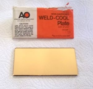 Optical Weld–Cool Plates Glass Shade Lenses #10 Welding Helmet Lens