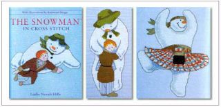 Raymond Briggs The Snowman in Cross Stitch Out of Print