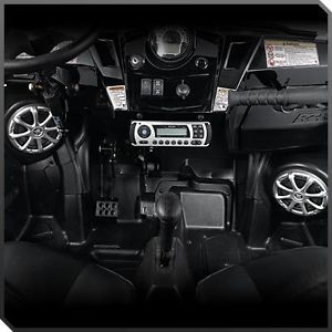 Details about Polaris Razor/RZR Cab Panel Speaker Mount Enclosure Kit