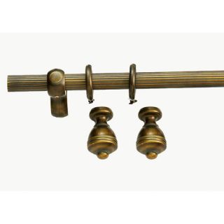 Versailles Home Fashions Madison Urn Curtain Rod and Hardware Set