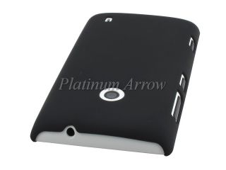 Black Hard Plastic Back Case Cover LCD Screen Protector for Nokia Lumia 520