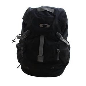 New Oakley Surf Pack Backpack 17" Computer Laptop Bag Black Grey Back to School