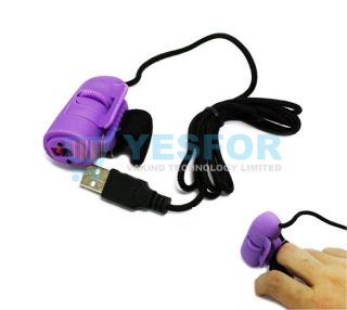 Details about New USB Finger Mouse Optical Laptop Notebook PC 2026