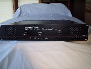 Sound Tech PS1602 Stereo Power Amplifier Professional Audio 1600 Watts