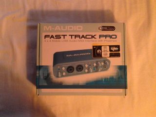 M Audio Fast Track Pro Digital Recording Interface