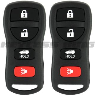 2 New Nissan Infiniti Keyless Entry Remote Key Fob Clicker Control KBRASTU15
