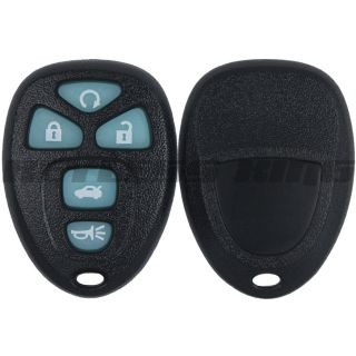 New Glow in Dark Replacement GM Keyless Remote Key Fob Shell Case Pad