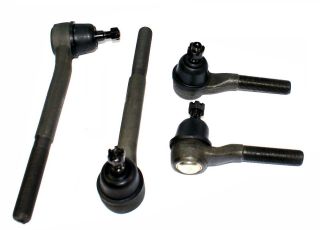 Inner Outer Tie Rods Ends 1995 1998 GMC Jimmy Steering Parts Repair Kit