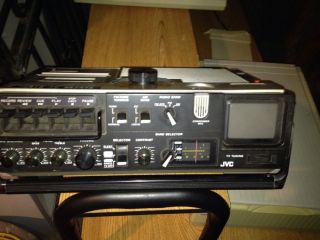 JVC 3060 Portable Boombox Radio Cassette TV Television Recorder