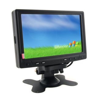 Touch Screen LCD 7 inch Monitor Display TFT VGA AV RCA for Car DVD PC POS