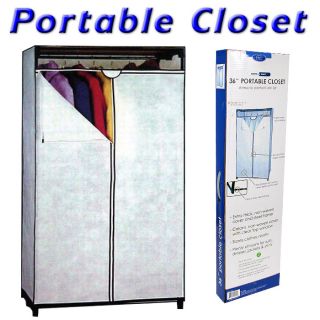 Portable Closet Storage Organizer 5 ft Tall Free SHIP