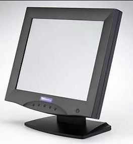 New Tek Visions LCD TFT Touch Screen Monitor 15 1" Flat Panel POS Point of Sale