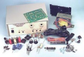 New Variable Regulated Power Supply Kit Short Circuit Protection Ventilated Case