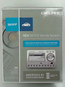 New Delphi SKYFI2 Satellite Radio Receiver with Vehicle Kit XM SA10126