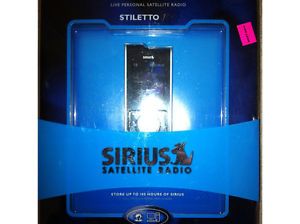 Sirius Satellite Radio Stiletto 100 Receiver New in Box