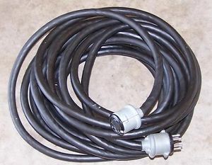Vintage Leslie Speaker Hammond Organ 30' Cable 6 Pin Male to 6 Pin Female