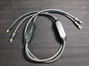 Pair Mit Terminator 330 RCA Interconnect Audio Cable 1 0M Tube Amplifier Mixer