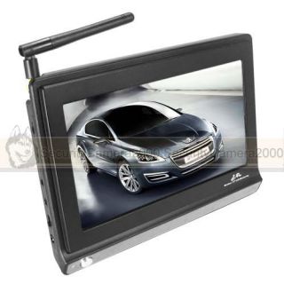 7inch TFT LCD Monitor 2 4GHz Wireless Receiver for CCTV Security System