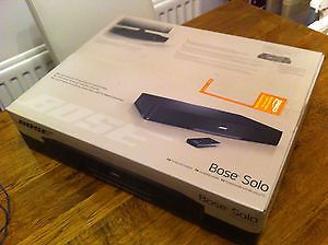 Bose Solo TV Sound System with Remote Control Home Theater Surround Sound System