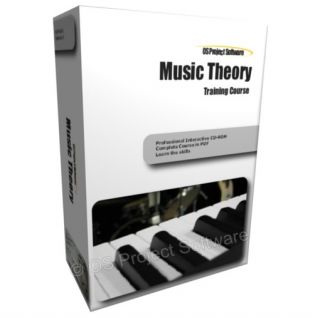 Learn Music Theory Keyboard Piano Guide Training Course PC CD