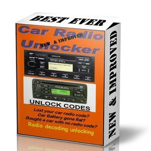 New Improved Ultimate Car Audio Radio Stereo Code Unlock Free Web