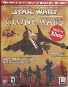 Prima Star Wars Clone Wars Official Strategy Game Guide GameCube PS 2 Xbox