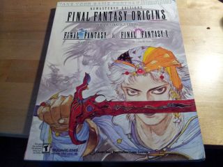 Final Fantasy Origins PlayStation Strategy Guide Book
