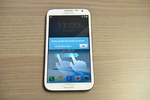 Samsung Galaxy Note 2 II SCH i605 16GB White Verizon Unlocked Phone Problem