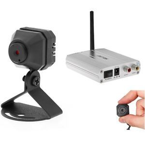 Astak Wireless Color Pinhole Security Video Camera Baby Monitor w Audio
