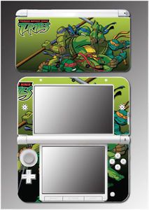 Teenage Mutant Ninja Turtles TMNT Shredder Pizza Video Game Skin Nintendo 3DS XL