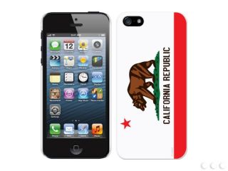 iPhone 5 California Golden State Flag Cellet Protector Cover Case Faceplate