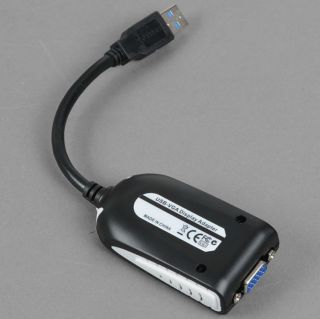 USB 3 0 to VGA Video Graphic Card Display Cable Adapter for Windows 7 8 Trendy