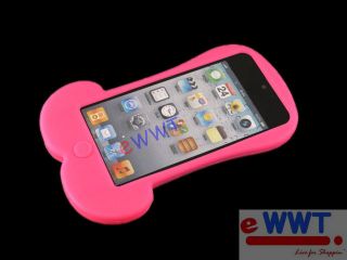 3D Pink Octopus Silicone Soft Cover Case Film for iPod Touch 5th Gen 5 ZVSF818