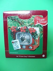 Carlton Cards I Love Lucy Christmas Light and Sound Ornament