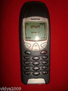Vintage Retro Unlocked Nokia 6210 Black Mobile Phone