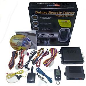 Bulldog Security Deluxe Remote Starter Paging System Model Deluxe 500B ...