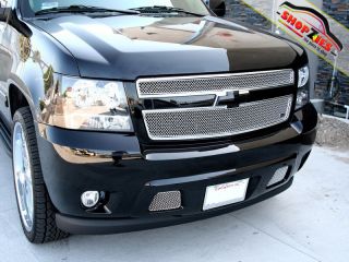 Chevy Avalanche Mesh Grille Grill Upper Insert 2pc Grillcraft Che 1507 SW